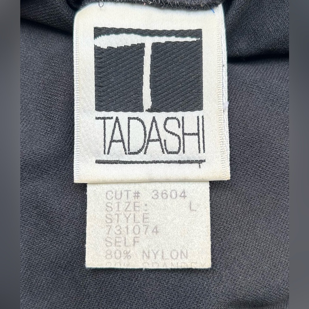 Vintage Tadashi Shoji Black Lace Bodysuit, classic style, beautifully tailored - Picture 5 of 6